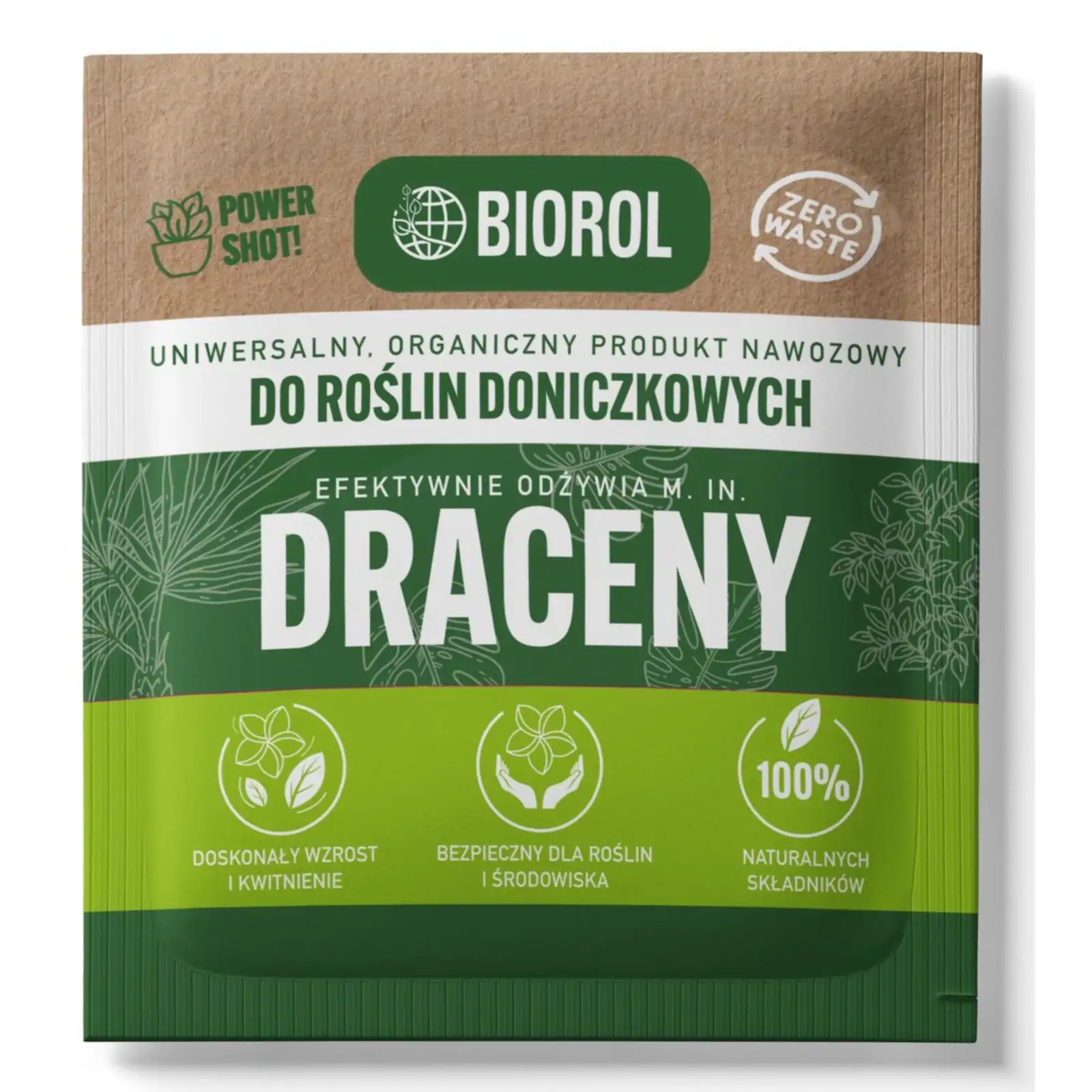Nawóz BIOROL Power Shot 50g | Draceny