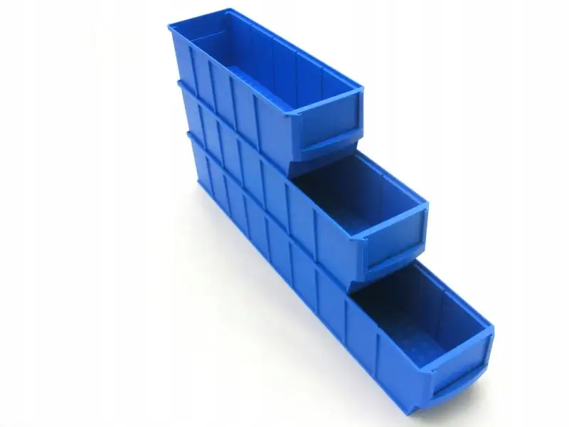 Pojemnik regałowy ShelfBox 300 S | Czerwony — 3
