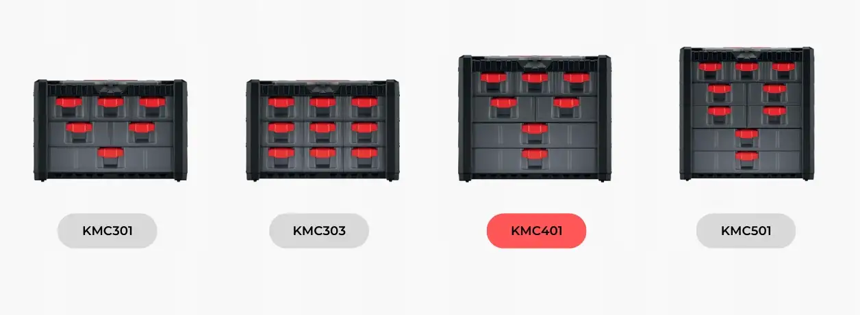 Regał szufladkowy KMC401 — 6