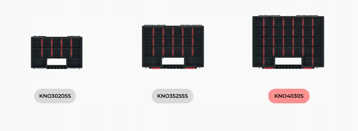 Organizer narzędziowy, warsztatowy KNO40305S — 6